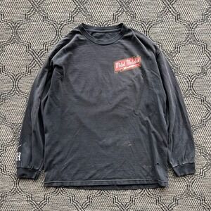 Y2K Metal Mulisha Shirt Mens XL Black Long Sleeve Grunge Faded Milwaukee Grunge